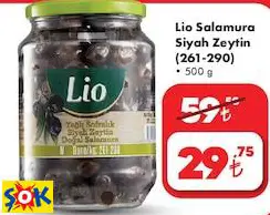 LİO SALAMURA SİYAH ZEYTİN